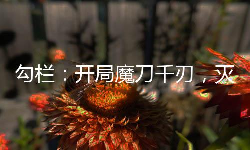勾欄：開局魔刀千刃，滅火洛玉衡