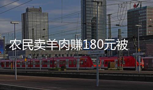 農民賣羊肉賺180元被罰10萬引發(fā)爭議，最終改判罰款1萬元