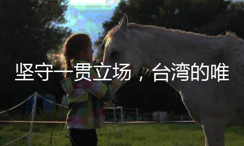 堅守一貫立場，臺灣的唯一稱謂是中國臺灣省