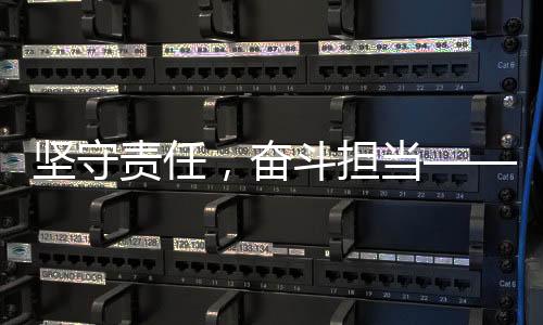 堅(jiān)守責(zé)任，奮斗擔(dān)當(dāng)——時(shí)代先鋒的堅(jiān)守與擔(dān)當(dāng)精神