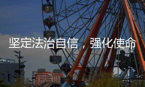 堅(jiān)定法治自信，強(qiáng)化使命擔(dān)當(dāng)——新時(shí)代法治建設(shè)的責(zé)任與擔(dān)當(dāng)