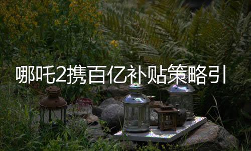 哪吒2攜百億補貼策略引發(fā)業(yè)界矚目，開啟新一輪智能電動車市場爭奪戰(zhàn)