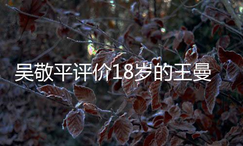 吳敬平評價18歲的王曼昱，潛力股閃耀乒壇的未來之星