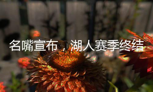 名嘴宣布，湖人賽季終結(jié)，未來之路仍充滿挑戰(zhàn)