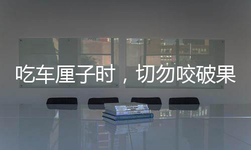 吃車?yán)遄訒r，切勿咬破果核——安全食用指南