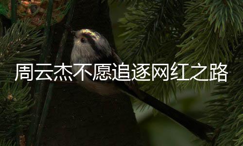 周云杰不愿追逐網(wǎng)紅之路，尋求真實與深耕的領(lǐng)域價值