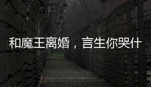 和魔王離婚，言生你哭什么