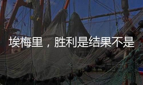 埃梅里，勝利是結(jié)果不是目標(biāo)——探尋成功的真正內(nèi)涵