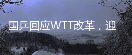 國乒回應WTT改革，迎接新挑戰(zhàn)，共筑乒乓球榮光