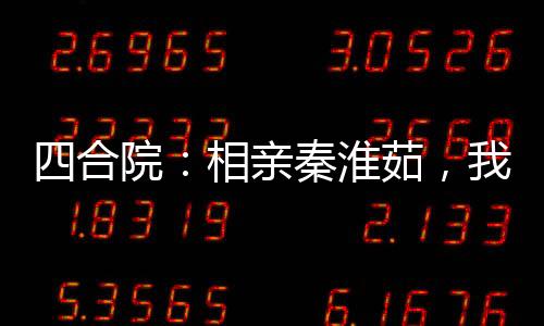 四合院：相親秦淮茹，我摸出喜脈