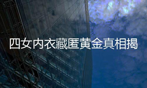 四女內(nèi)衣藏匿黃金真相揭秘，驚天隱秘揭秘的背后