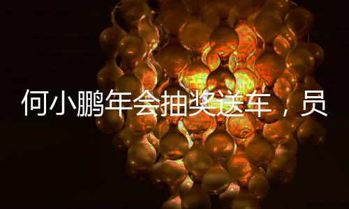 何小鵬年會抽獎(jiǎng)送車，員工喜獲福利