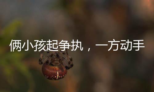 倆小孩起爭(zhēng)執(zhí)，一方動(dòng)手引發(fā)社會(huì)關(guān)注
