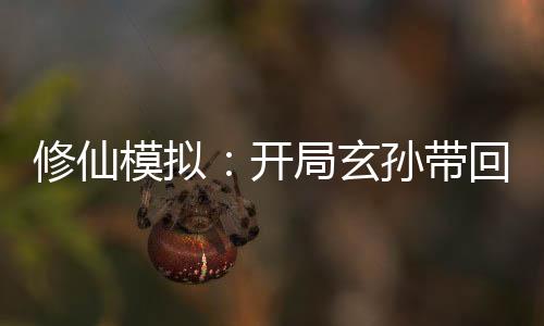 修仙模擬：開(kāi)局玄孫帶回修仙功法