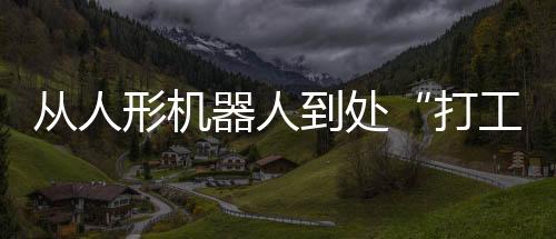 從人形機(jī)器人到處“打工”看市場先機(jī)