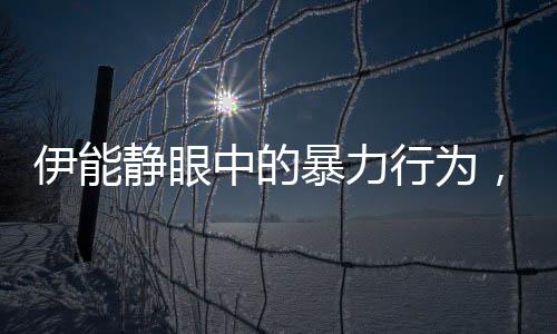 伊能靜眼中的暴力行為，懦夫所為