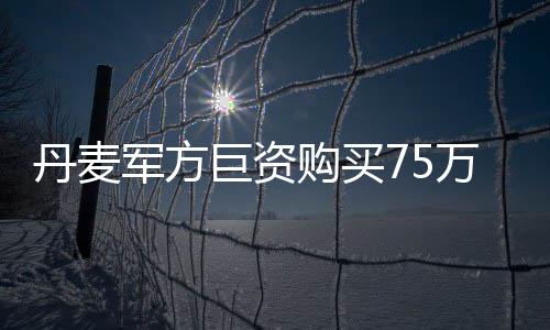 丹麥軍方巨資購買75萬雙毛襪應(yīng)對威脅，戰(zhàn)略裝備升級應(yīng)對未來挑戰(zhàn)