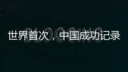 世界首次，中國成功記錄到太空合聲