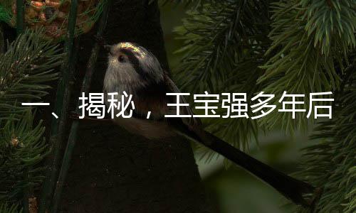 一、揭秘，王寶強(qiáng)多年后再拍劇壓力巨大，真情流露背后藏有多少故事？