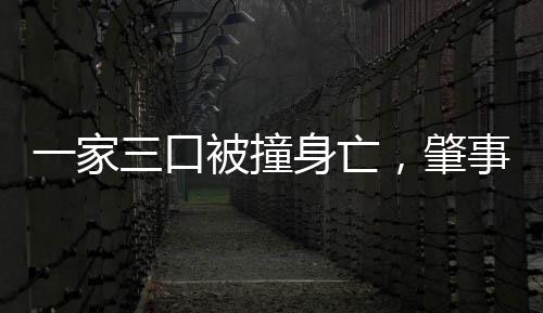 一家三口被撞身亡，肇事方提出養(yǎng)老贖罪