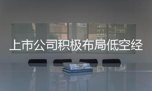 上市公司積極布局低空經(jīng)濟(jì)，拓展發(fā)展視野，共創(chuàng)經(jīng)濟(jì)增長新篇章