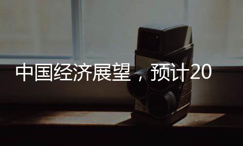中國經濟展望，預計2024年中國GDP同比增長5%