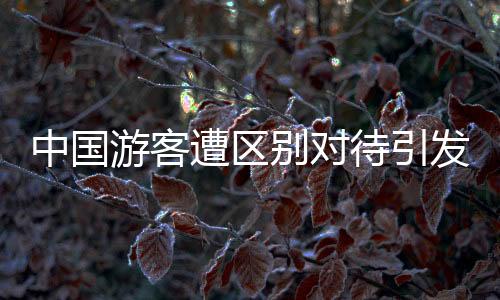 中國游客遭區(qū)別對待引發(fā)爭議，日本門店正式道歉