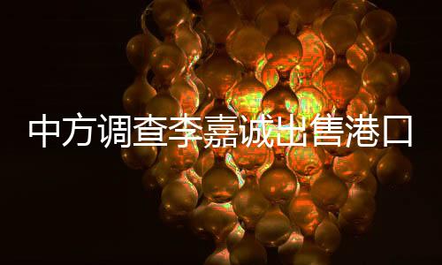 中方調(diào)查李嘉誠出售港口？外交部回應