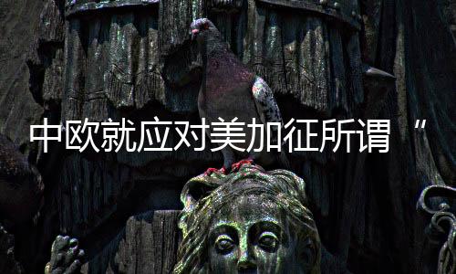 中歐就應(yīng)對美加征所謂“對等關(guān)稅”交換意見