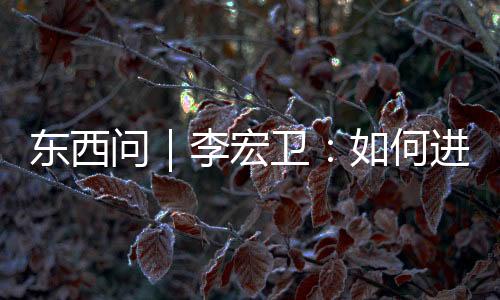 東西問｜李宏衛(wèi)：如何進(jìn)一步推動(dòng)“中國(guó)丹霞”世界自然遺產(chǎn)研究？