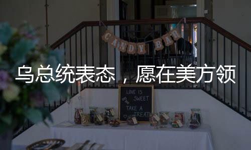 烏總統(tǒng)表態(tài)，愿在美方領(lǐng)導(dǎo)下盡快和談