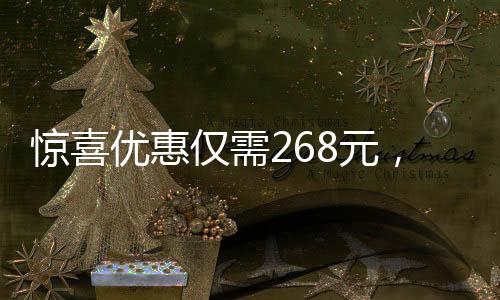 驚喜優(yōu)惠僅需268元，抱回家一只可愛的萌態(tài)小獅子！