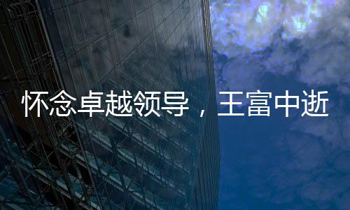 懷念卓越領(lǐng)導(dǎo)，王富中逝世引發(fā)的深思