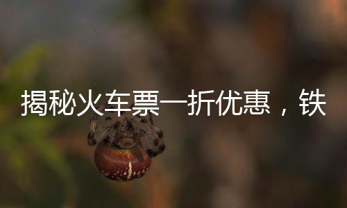 揭秘火車票一折優(yōu)惠，鐵路部門回應(yīng)背后的真相