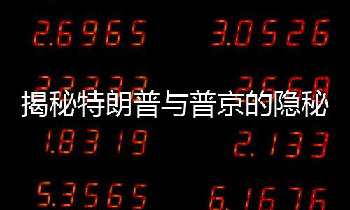 揭秘特朗普與普京的隱秘對話，兩位領(lǐng)袖的熱議話題幕后解讀
