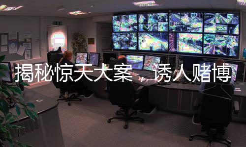揭秘驚天大案，誘人賭博涉案金額高達3.7億