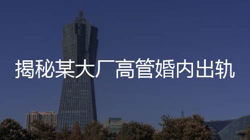 揭秘某大廠高管婚內(nèi)出軌傳聞，背后的故事引發(fā)社會熱議