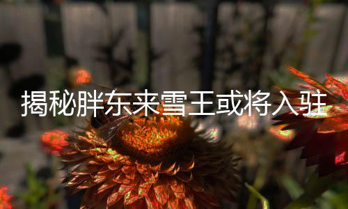 揭秘胖東來雪王或?qū)⑷腭v新鄰居身份，展望共贏鄰里關(guān)系新篇章