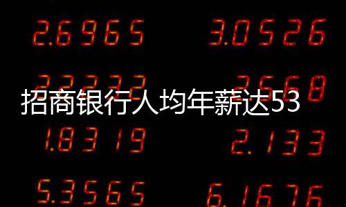 招商銀行人均年薪達(dá)53萬(wàn)，揭秘其薪酬體系與員工生態(tài)