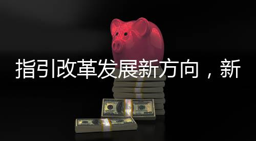 指引改革發(fā)展新方向，新詞背后蘊含的深意