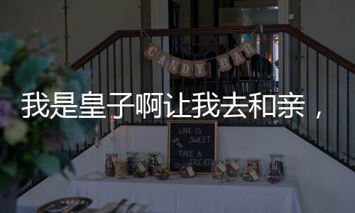 我是皇子啊讓我去和親，妙啊！