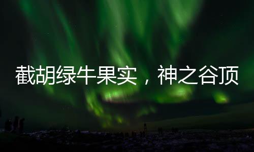 截胡綠牛果實(shí)，神之谷頂上化佛