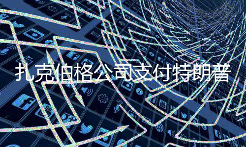 扎克伯格公司支付特朗普團隊巨額費用揭秘，2500萬美元背后的故事