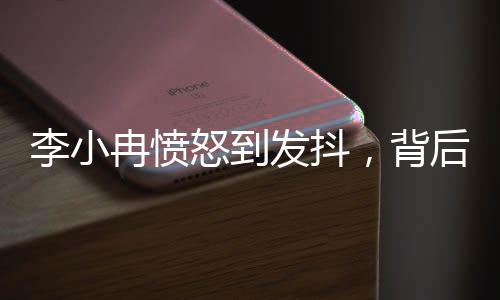 李小冉憤怒到發(fā)抖，背后的故事引人深思