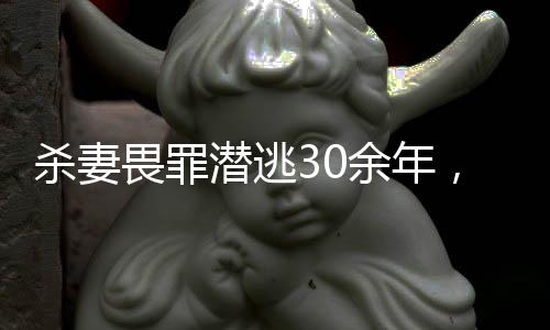 殺妻畏罪潛逃30余年，警方不懈追蹤終擒嫌犯歸案