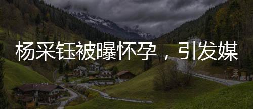 楊采鈺被曝懷孕，引發(fā)媒體熱議