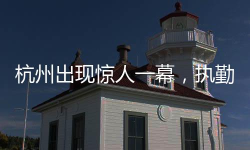 杭州出現(xiàn)驚人一幕，執(zhí)勤兔子警官遭遇無視交通規(guī)則的挑戰(zhàn)
