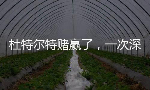 杜特爾特賭贏了，一次深度解讀