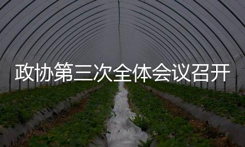 政協(xié)第三次全體會(huì)議召開(kāi)，共商國(guó)家發(fā)展大計(jì)