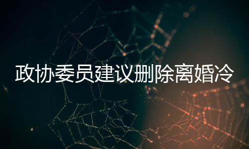 政協(xié)委員建議刪除離婚冷靜期條款，多元觀點(diǎn)下的探討